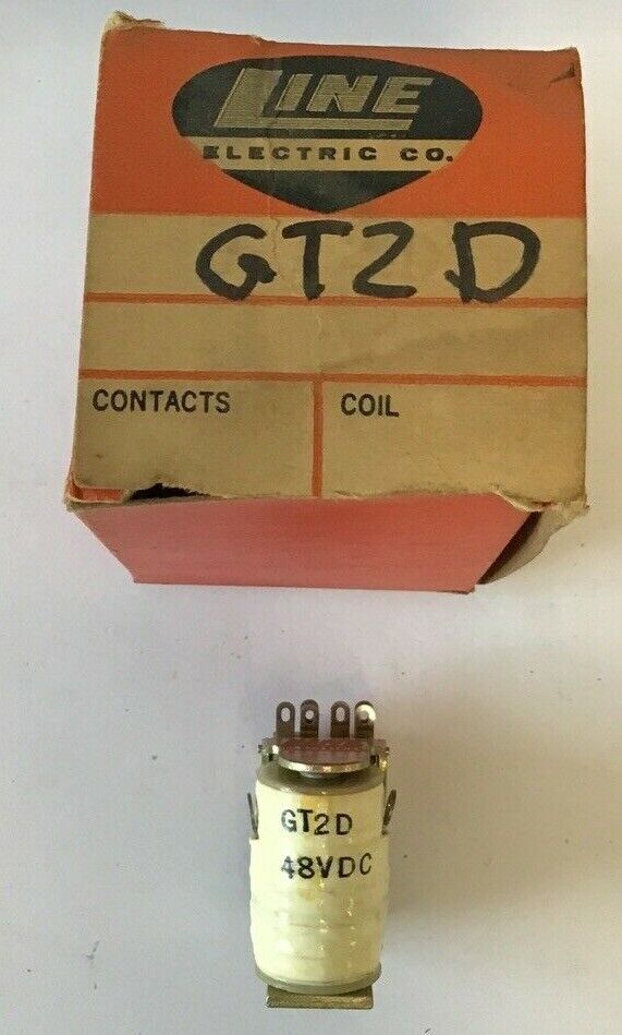 LINE ELECTRIC GT2D RELAY 48VDC***LOTOF2***
