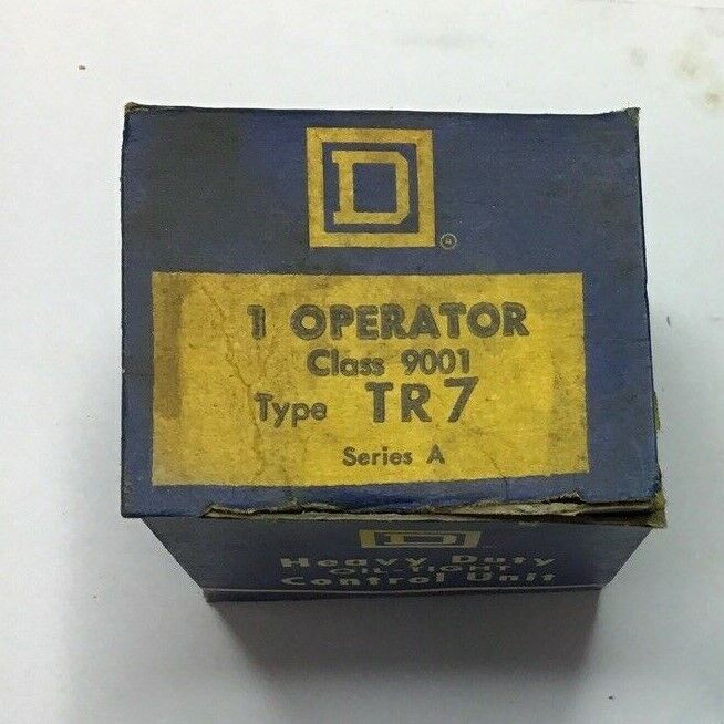 SQUARE D 1 OPERATOR 9001 TR7 SERIES A PUSHBUTTON