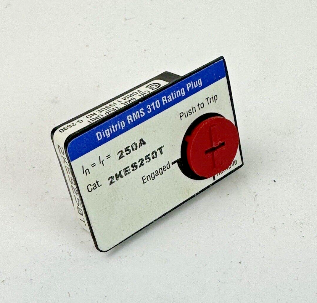 EATON / CUTLER-HAMMER - 2KES250T - DIGITRIP RMS 310 RATING PLUG - 250 AMP