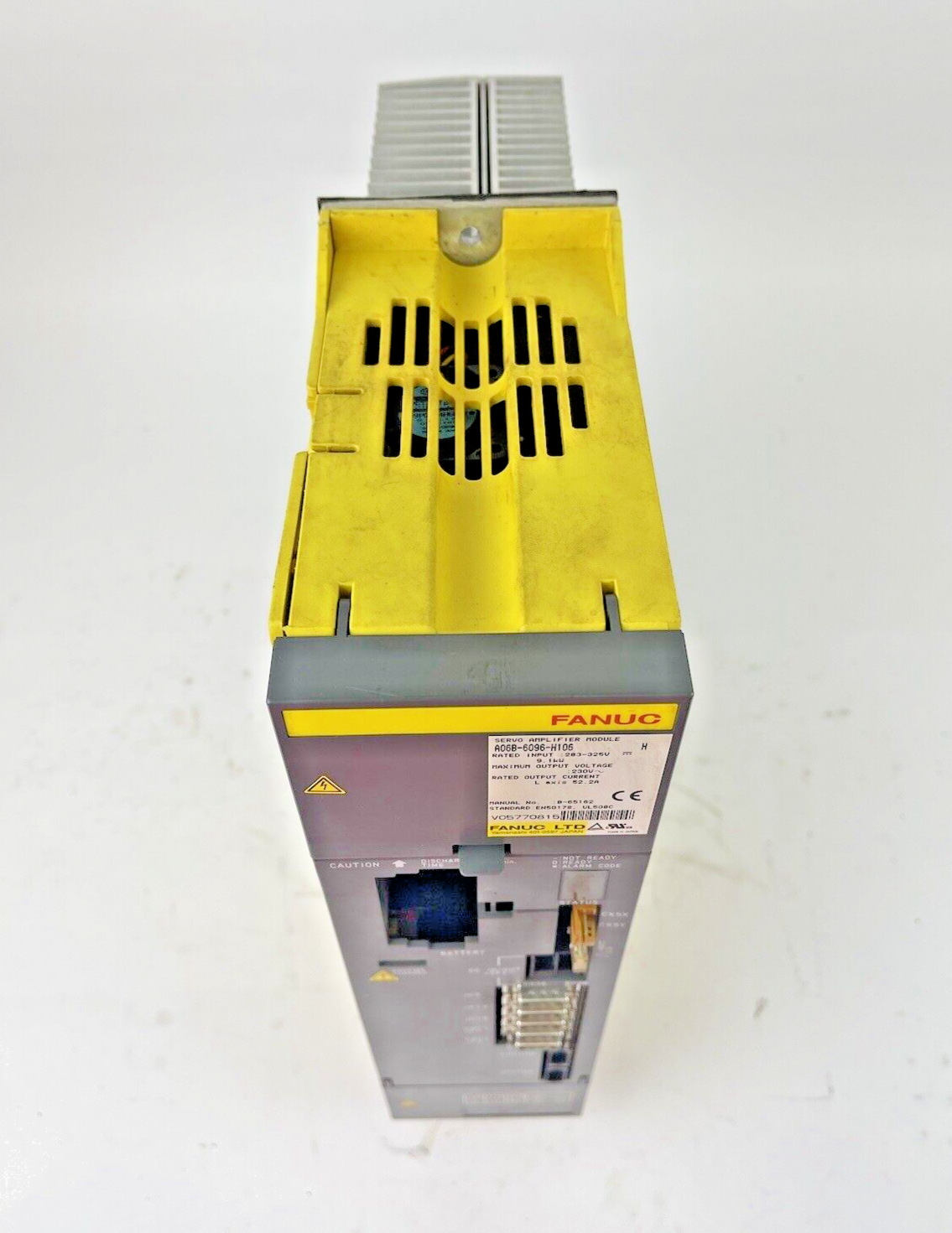 FANUC - A06B-6096-H106 SERIES H- SERVO AMPLIFIER MODULE -283-325V, 9.1kW, 52.2 A