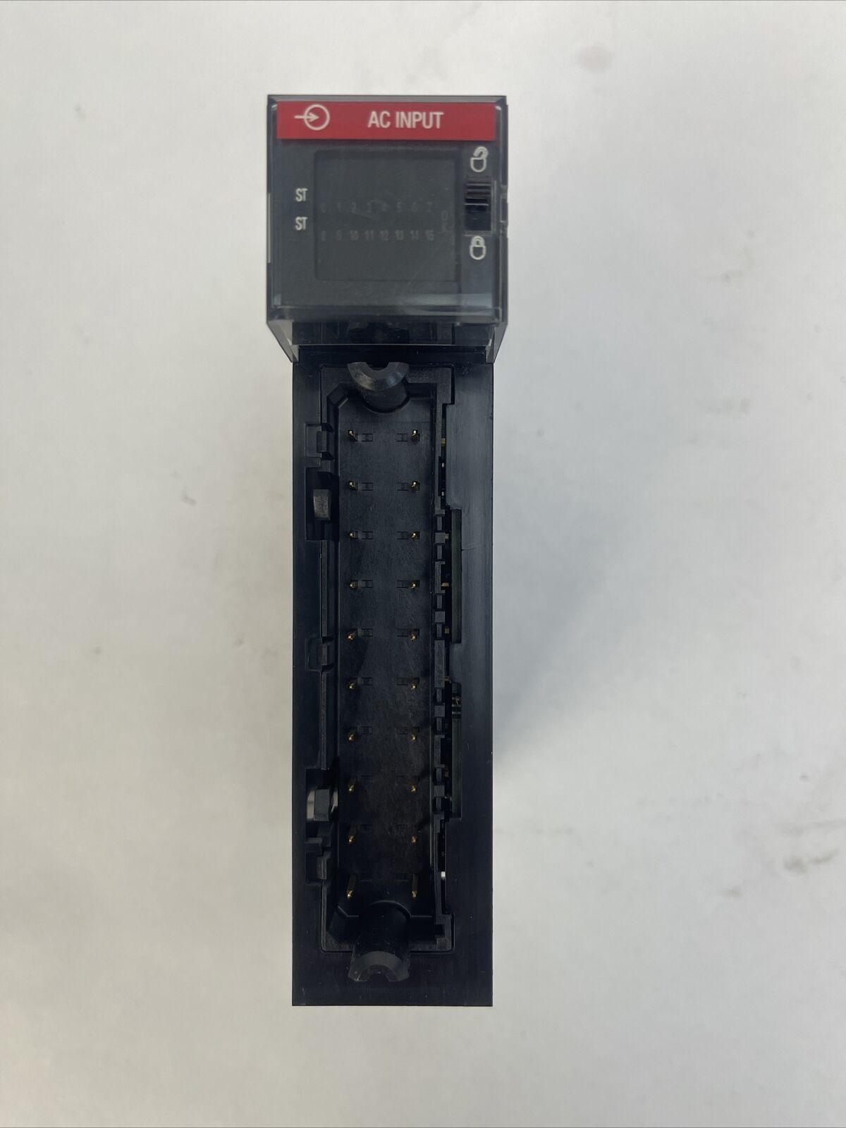 ALLEN BRADLEY 1756-IA16 CAT REV G01 F/W REV 2.5 SER A AC INPUT 16PT 120VAC