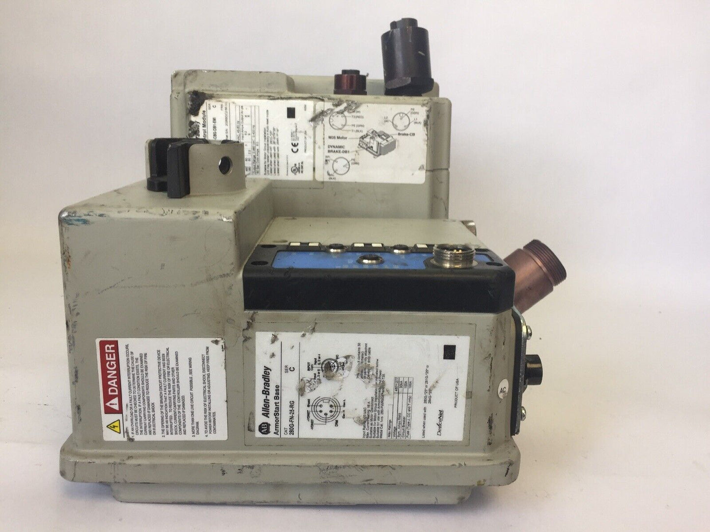 ALLEN BRADLEY 280G-FN-25-RG ARMOR START BASE 284G-FVD6P0D-25-RRG-CBG-DB1-EMI