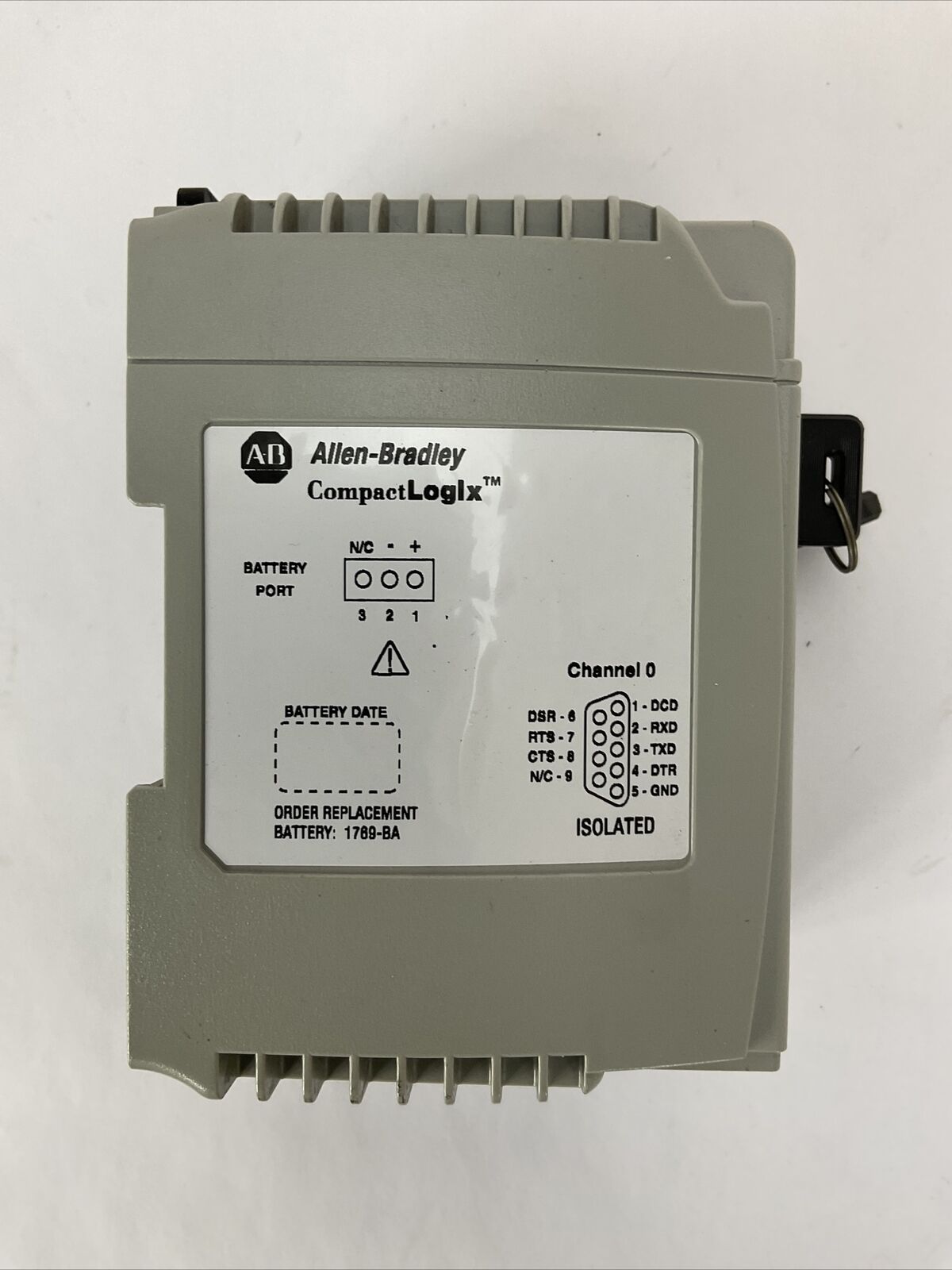 ALLEN BRADLEY 1769-L32E SER A CAT REV B01 F/W REV 1.15 LOGIX 5332E PROCESSOR