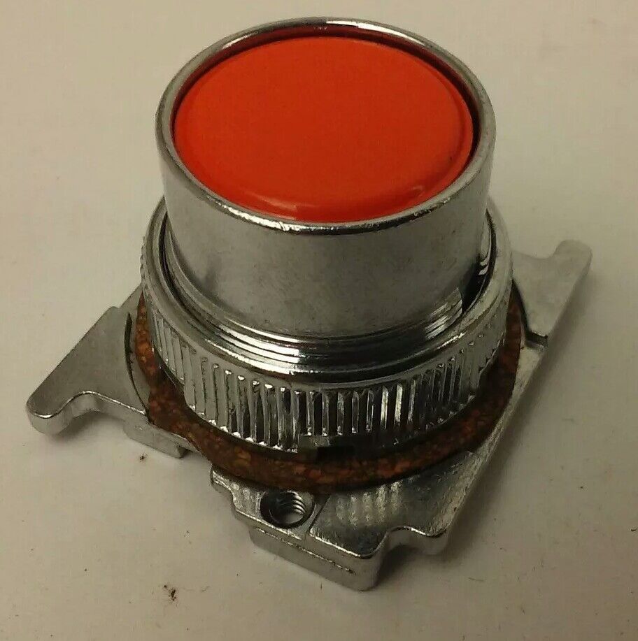 CUTLER HAMMER, 10250T109 STD. OPERATOR PUSH BUTTON ORANGE
