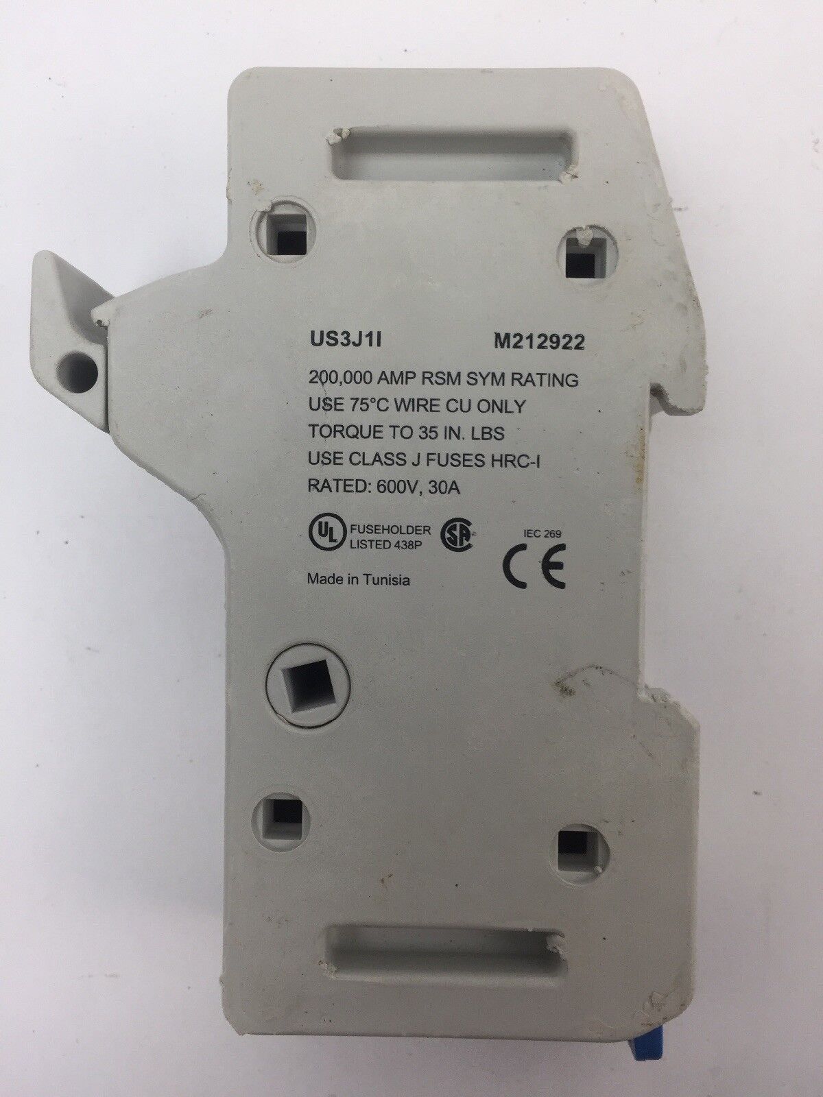 FERRAZ SHAWMUT US3J1I ULTRASAFE FUSE HOLDER 600V 30A
