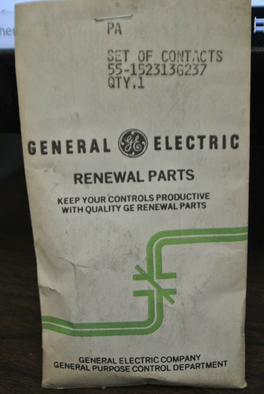 GENERAL ELECTRIC 55-152313G237 / 1-POLE / 60A / / NEW SURPLUS