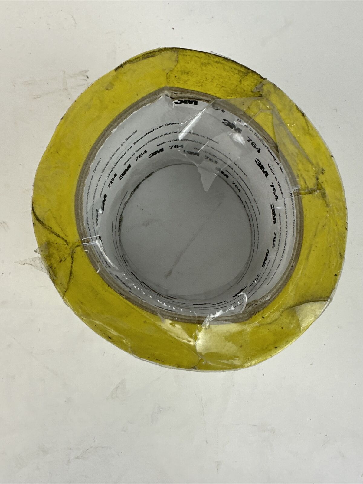 3M GENERAL PURPOSE VINYL TAPE 764 YELLOW 3IN/PO X 36 YD/V 76.2mm X 32.9m
