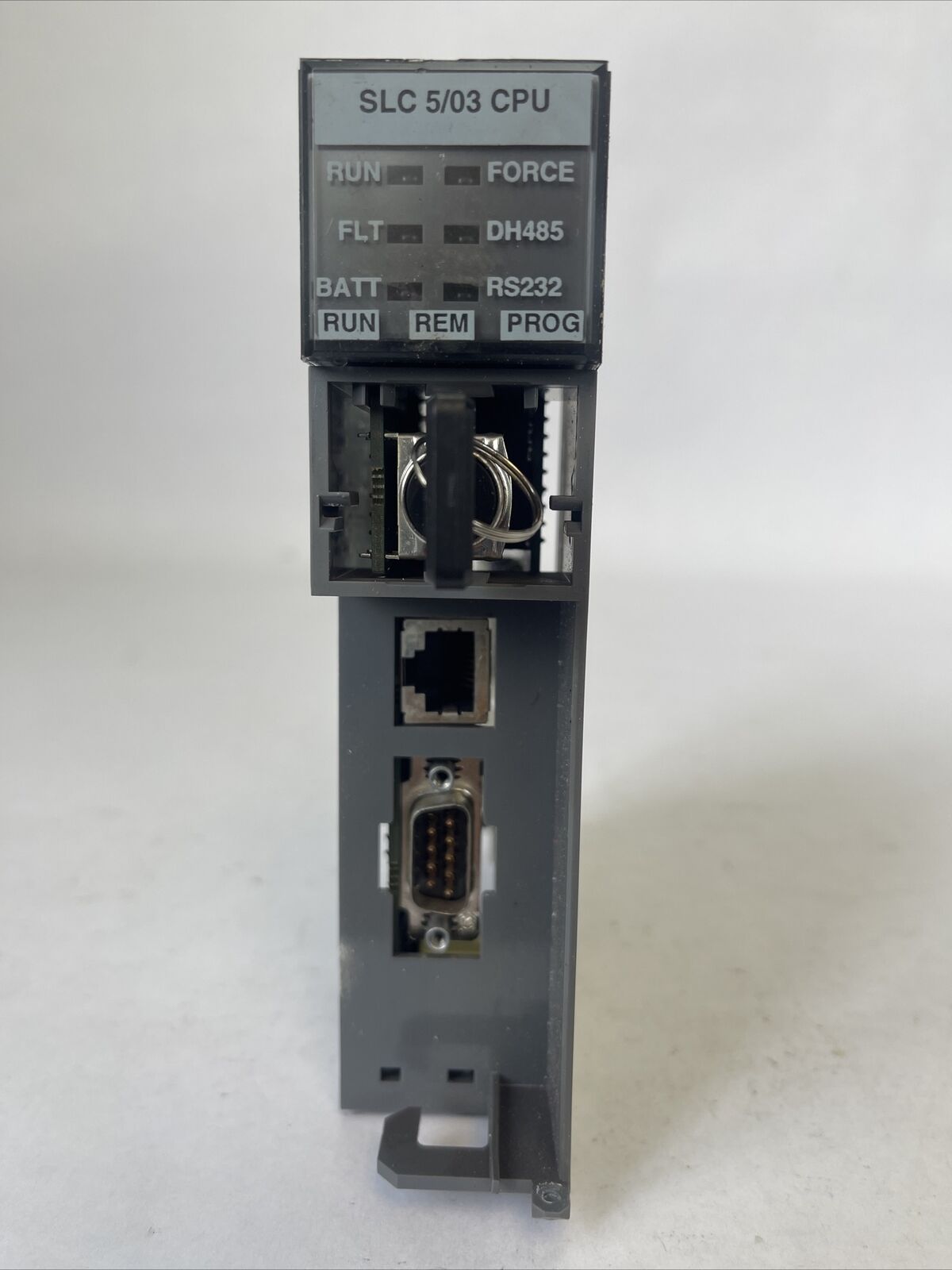 ALLEN BRADLEY 1747-L532 SER D PROC REV 4 PROCESSOR UNIT 1747-OS302 SER A FRN 9