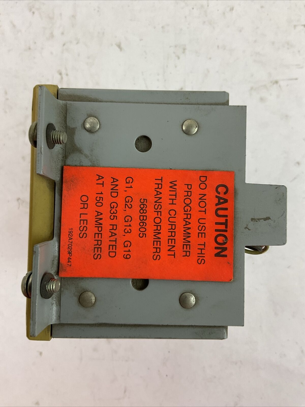 GE 568B604G15 SOLID STATE TRIP DEVICE TYPE SST