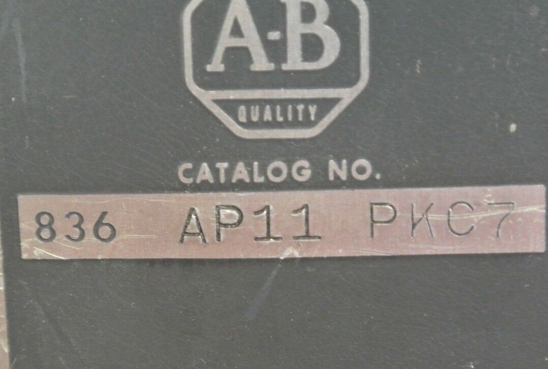 ALLEN-BRADLEY 836 AP11 PKC7 PRESSURE SWITCH - NEW SURPLUS