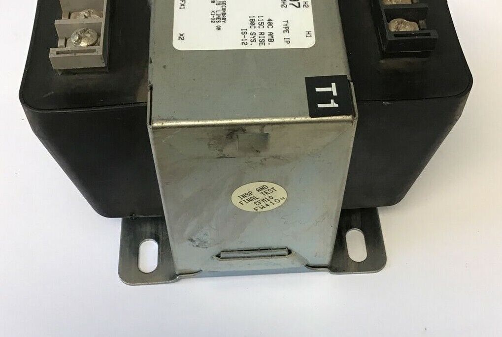 GENERAL ELECTRIC 9T58K3497 IND. CONTROL TRANSFORMER 0.300KVA 1PH 60HZ TYPE IP