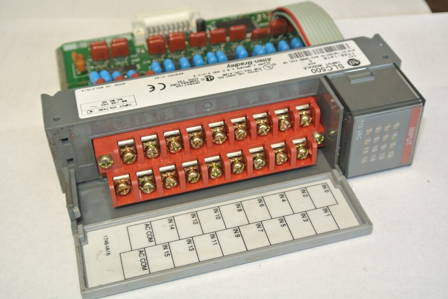 ALLEN-BRADLEY 1746-IA16 Ser. C - INPUT MODULE for SLC500 - 85-132VAC