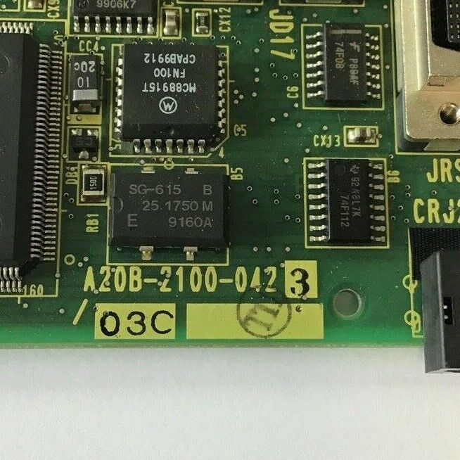 FANUC A20B-2100-0423/03C OPERATOR PANEL, PC BOARD