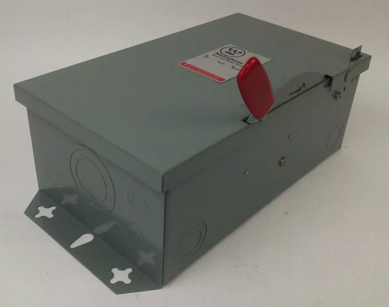 WESTINGHOUSE HUN322 NON FUSIBLE SAFETY SWITCH 3P, 60A, 240V, TYPE 1 INDOOR, 15HP