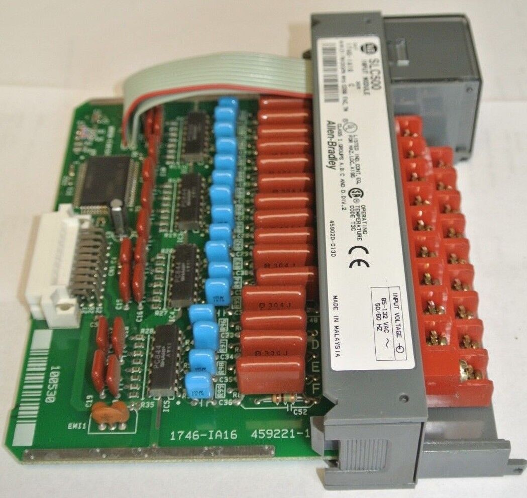 ALLEN-BRADLEY 1746-IA16 Ser. C - INPUT MODULE for SLC500 - 85-132VAC - NO COVER