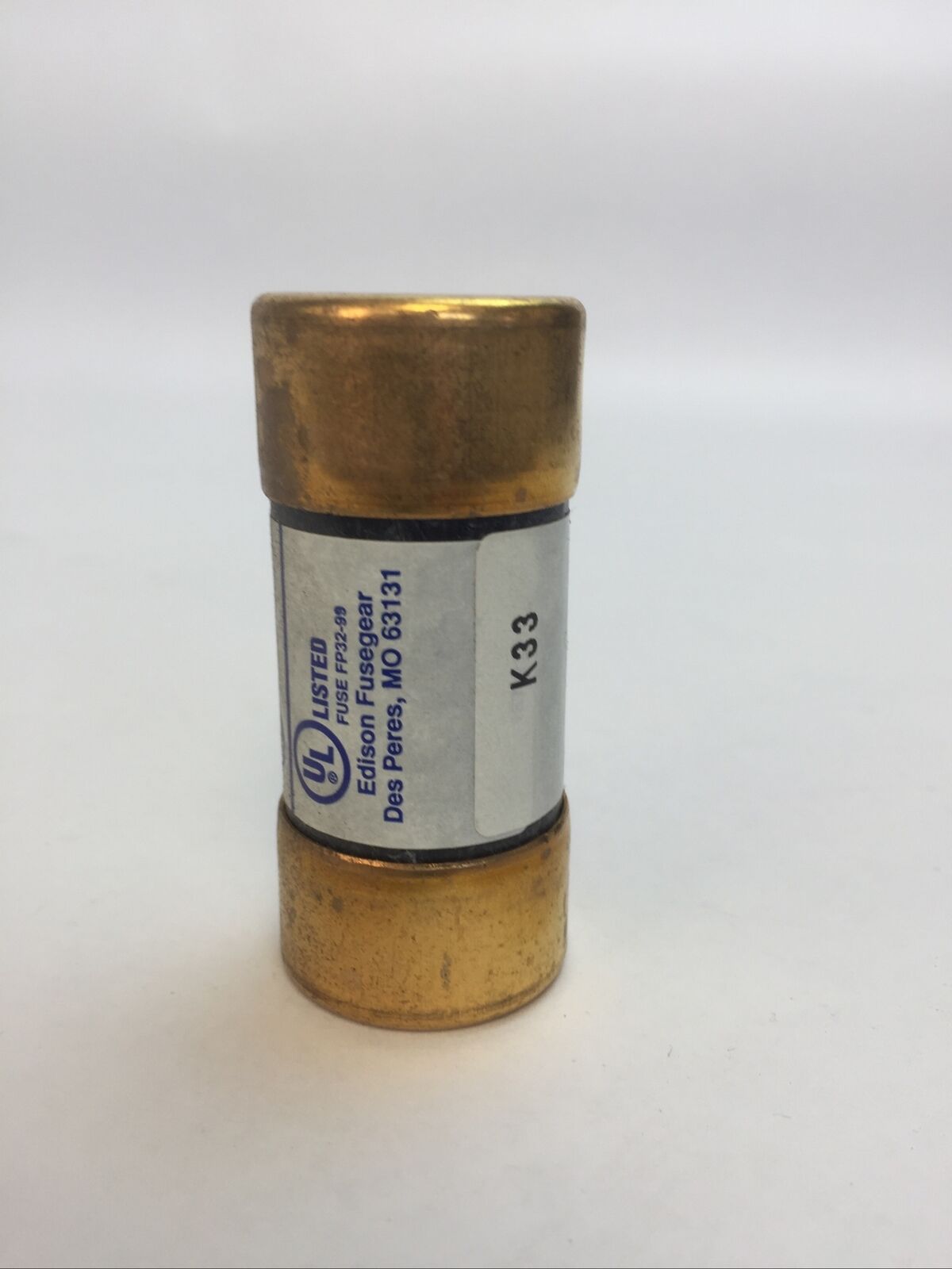 EDISON JFL60 CLASS J FAST-ACTING CURRENT LIMITING FUSE 60AMP 600VAC