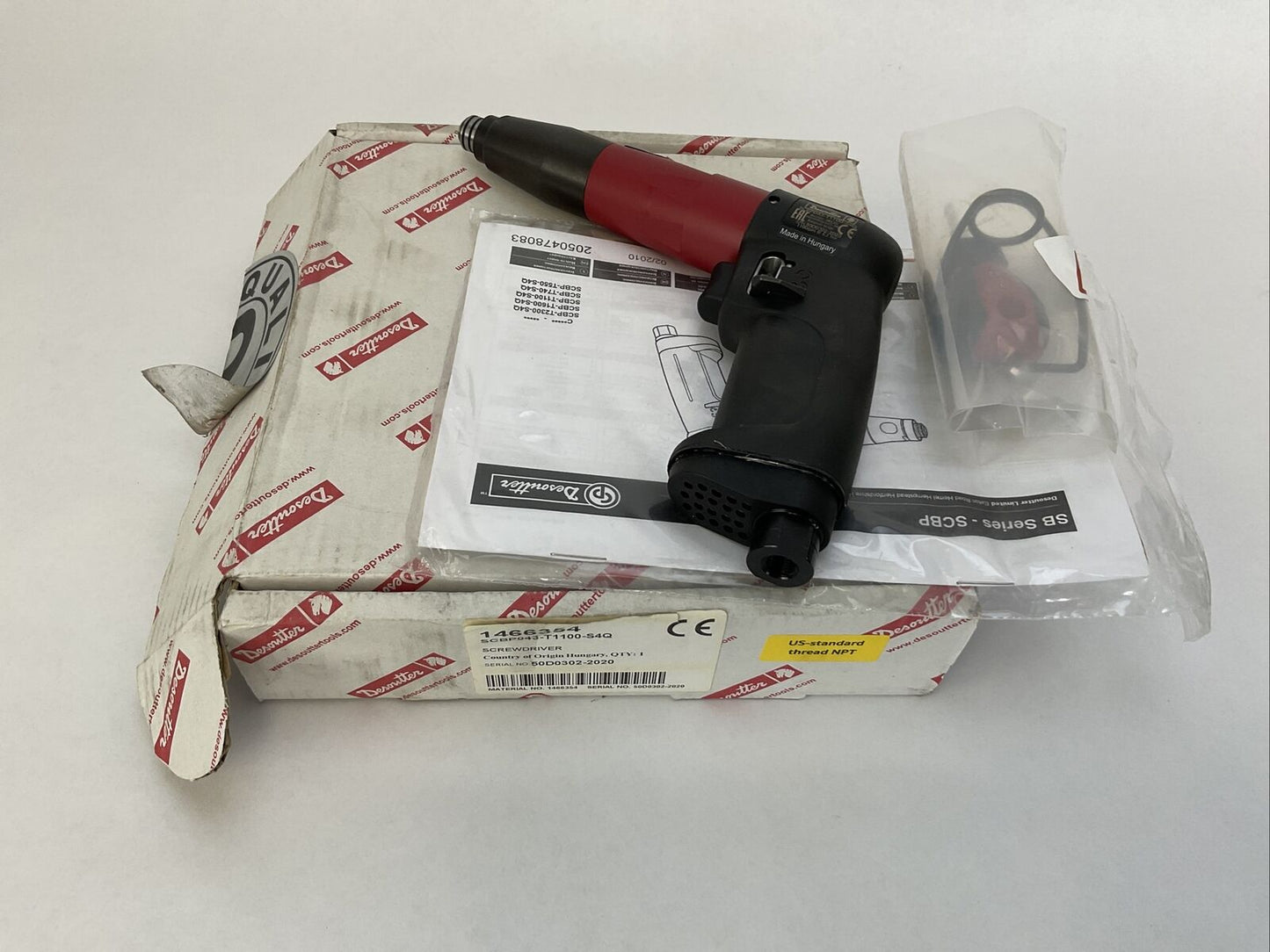 DESOUTTER SCBP043-T1100-S4Q PISTOL GRIP SCREWDRIVER 1466354