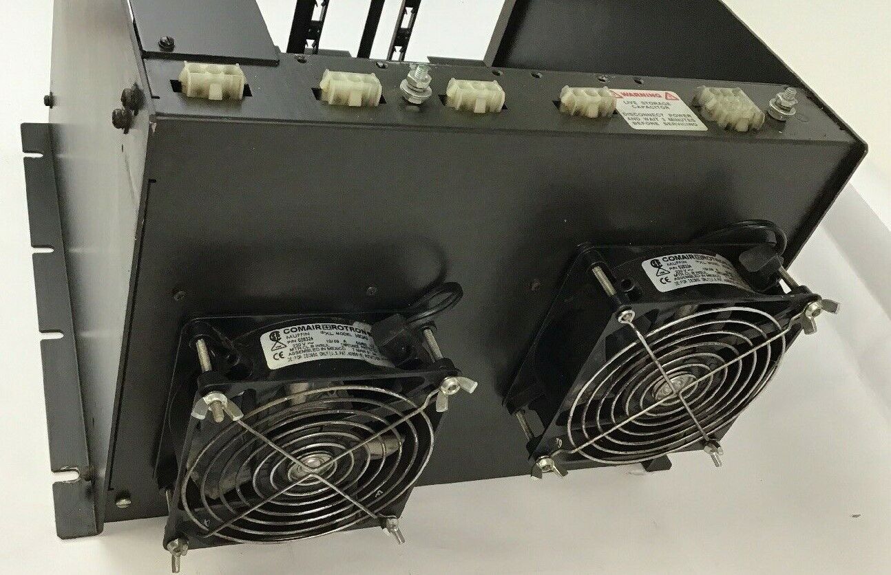 ALLEN BRADLEY 1389-M4 CHASS. SER. A 1389-5.1 W/EXTERNAL FANS MX3A3 COMAIR ROTRON