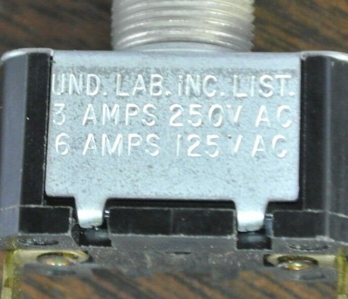 CUTLER-HAMMER 8442K2 - PUSH BUTTON SWITCH SPST 6A 250VAC NEW SURPLUS - LOT of 5