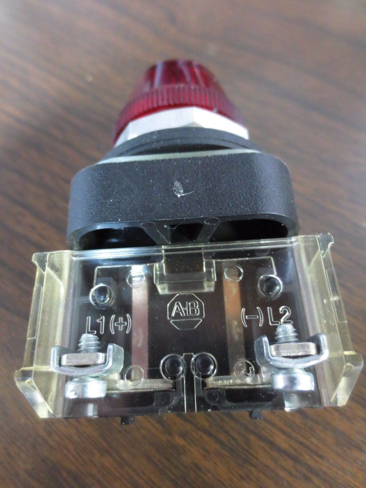 ALLEN-BRADLEY 800T-Q24R Ser. U - PILOT LIGHT, RED - INPUT 24V AC/DC