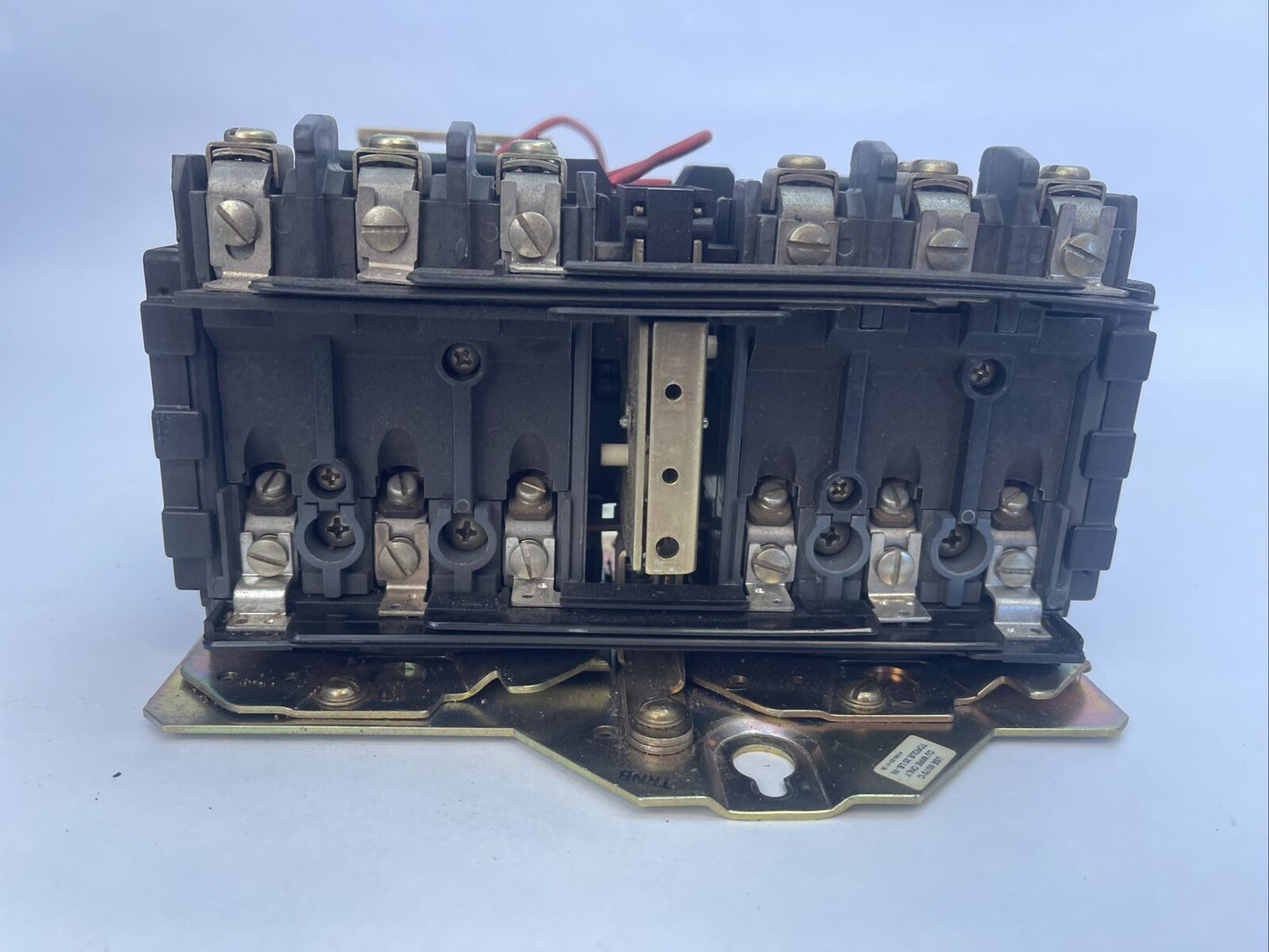 ALLEN BRADLEY 505-BOD-A2D REVERSING STARTER SIZE 1 SER C 600VAC 27A 10HP COIL