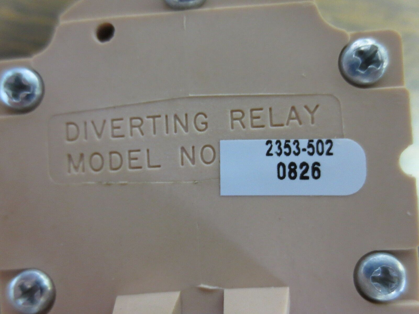 T.A.C. 2353-502 PNEUMODULAR DIVERTING RELAY - NEW SURPLUS - 47-0826