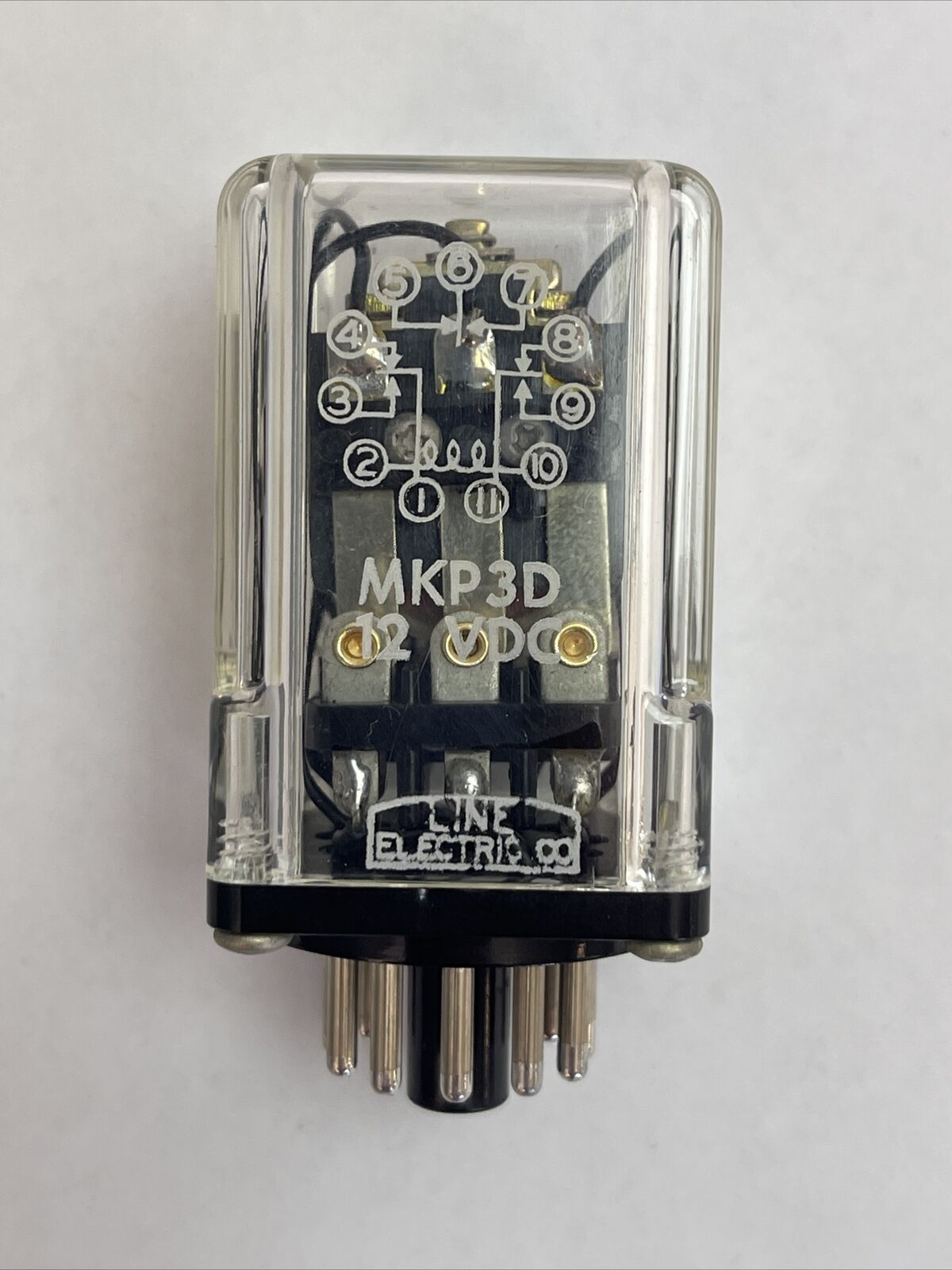 LINE ELECTRIC MKP3D RELAY 12VDC
