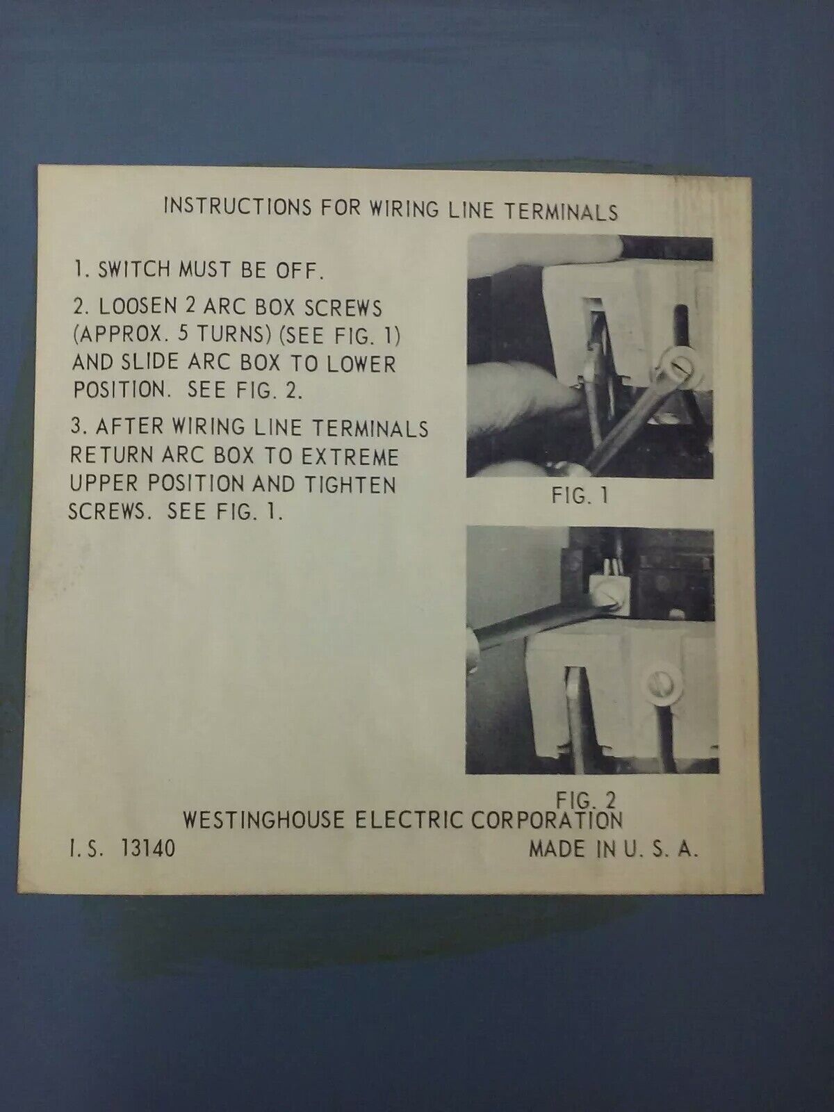 WESTINGHOUSE HU361, H.D. SAFETY SWITCH, 30A, 600V, 3P NON FUSIBLE, INDOOR, NEW
