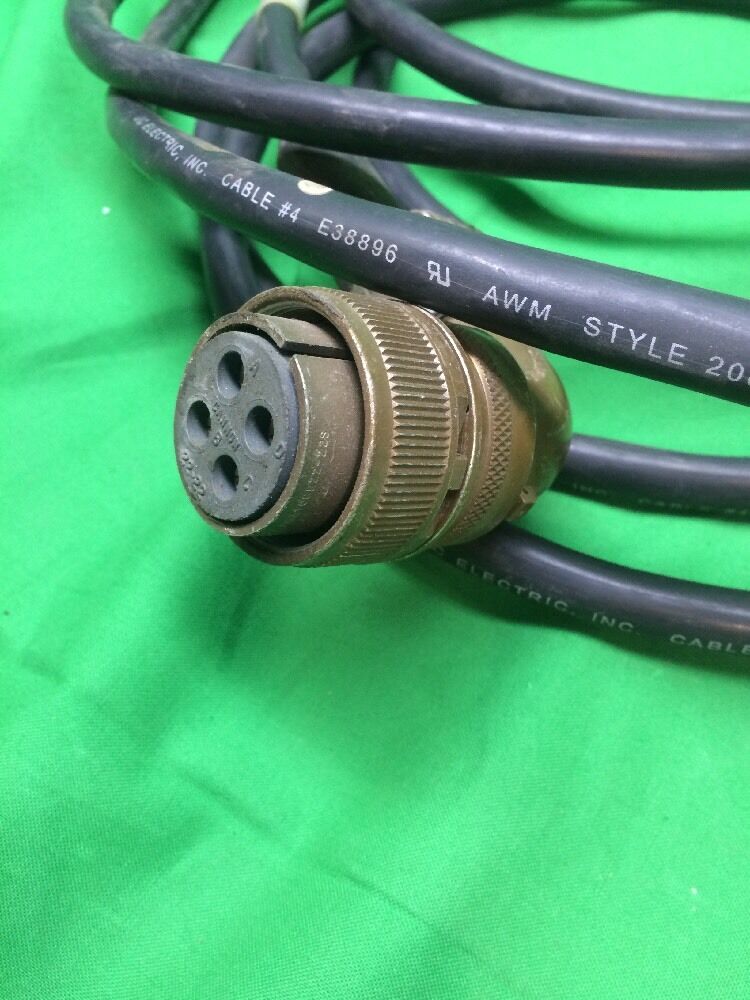*LOT OF 2* 4 PIN FEMALE SERVO MOTOR CABLE, JIC GESC-HB1-17