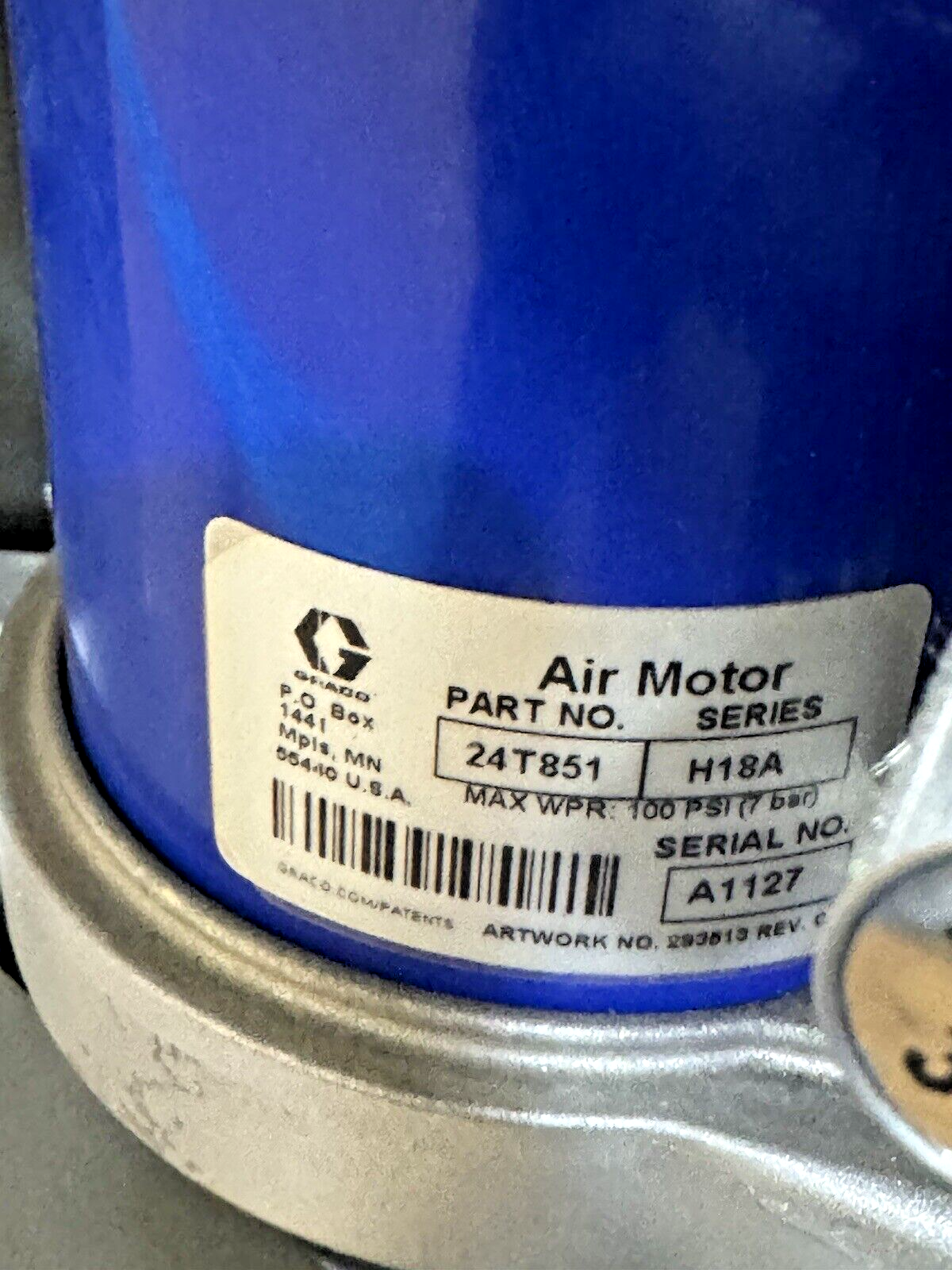GRACO - HM25 - InvisiPac TANK-FREE HOT MELT SYSTEM - NEW SURPLUS - NO STAND