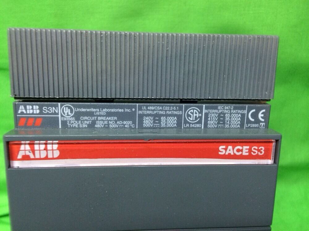 ABB SACES3 CIRCUIT BREAKER ABB SACES3 , 150AMP 2POLE