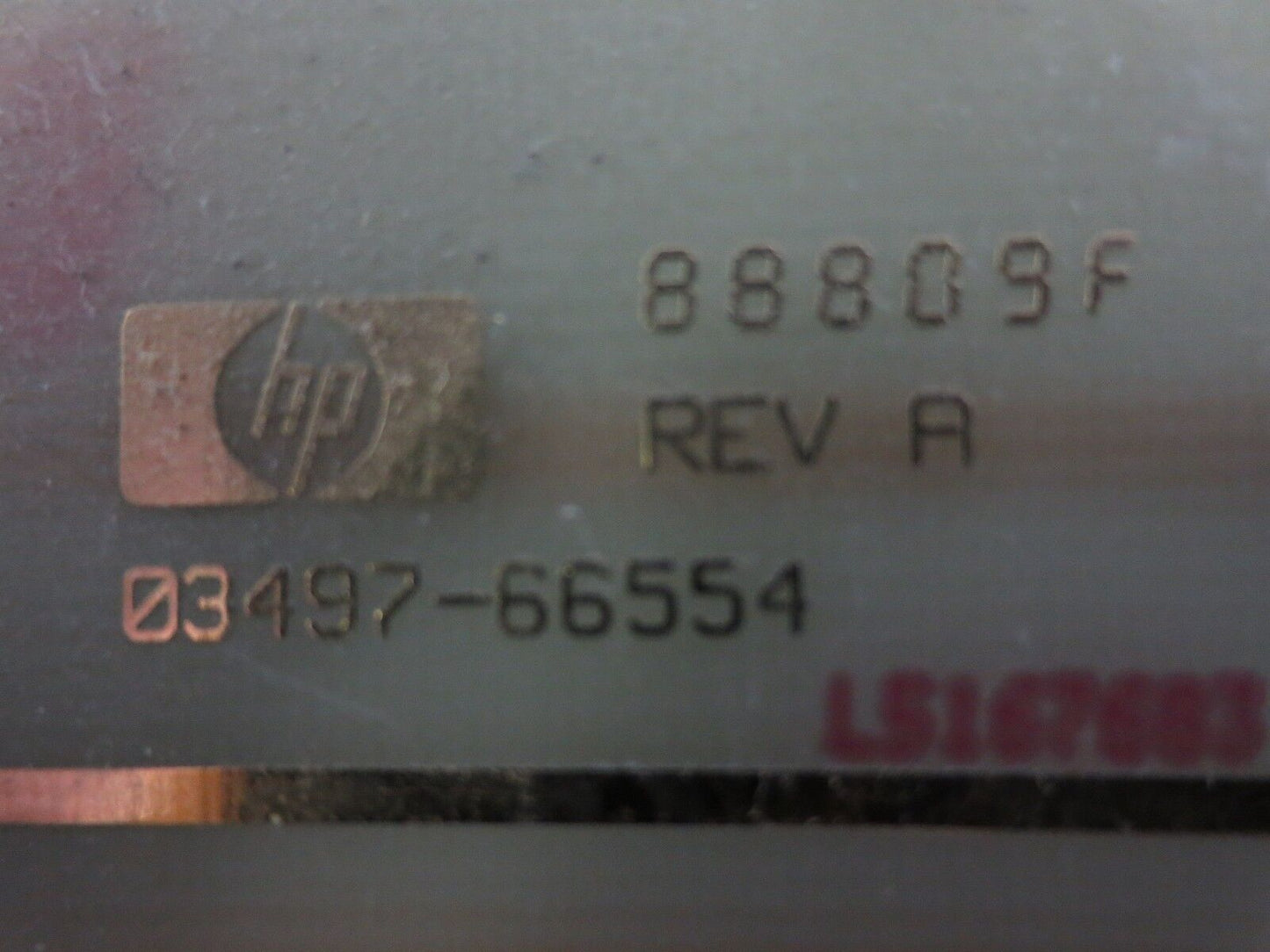 HEWLETT-PACKARD / HP 03497-66554 CIRCUIT BOARD - 88809F, Rev. A