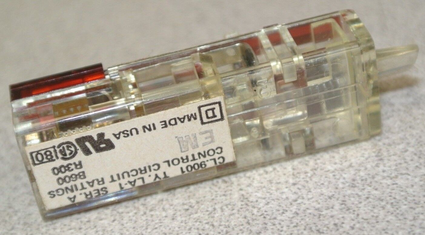 SQUARE D 9001 LA-1 N.C. CONTACT BLOCK / NEW SURPLUS