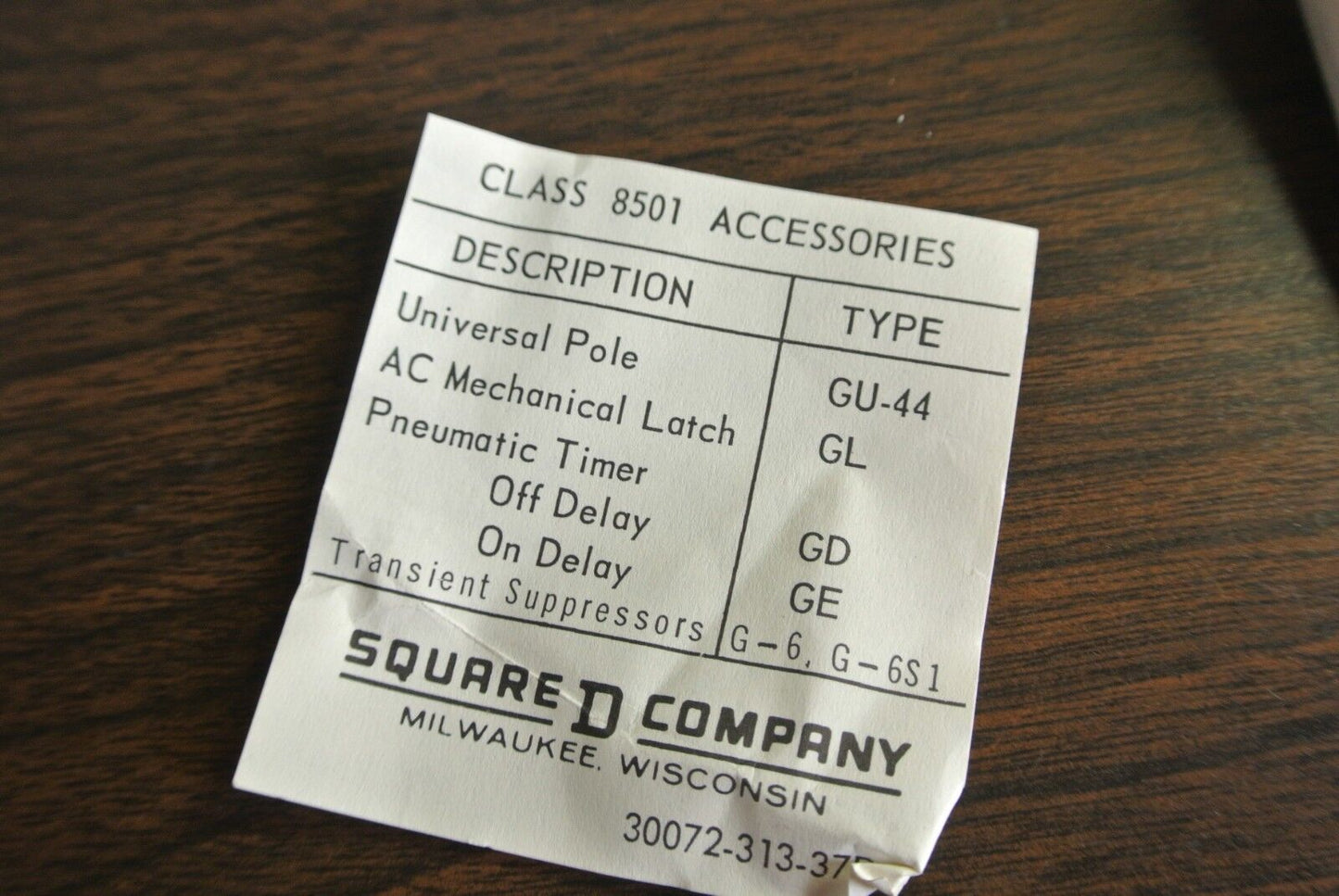 SQUARE D 8501 GO-80 - AC CONTROL RELAY - OPEN TYPE - 110/120V 8 N.O. NEW SURPLUS