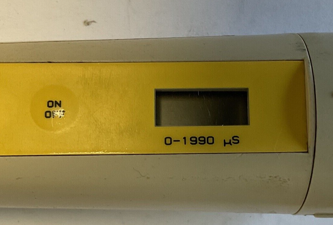 OAKTON TDSTESTR 3 WATERPROOF TAP WATER TESTER 0-1990HS
