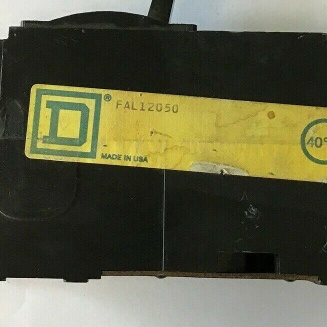 SQUARE D FAL12050 CIRCUIT BREAKER 50A 120VAC/125VDC 1POLE