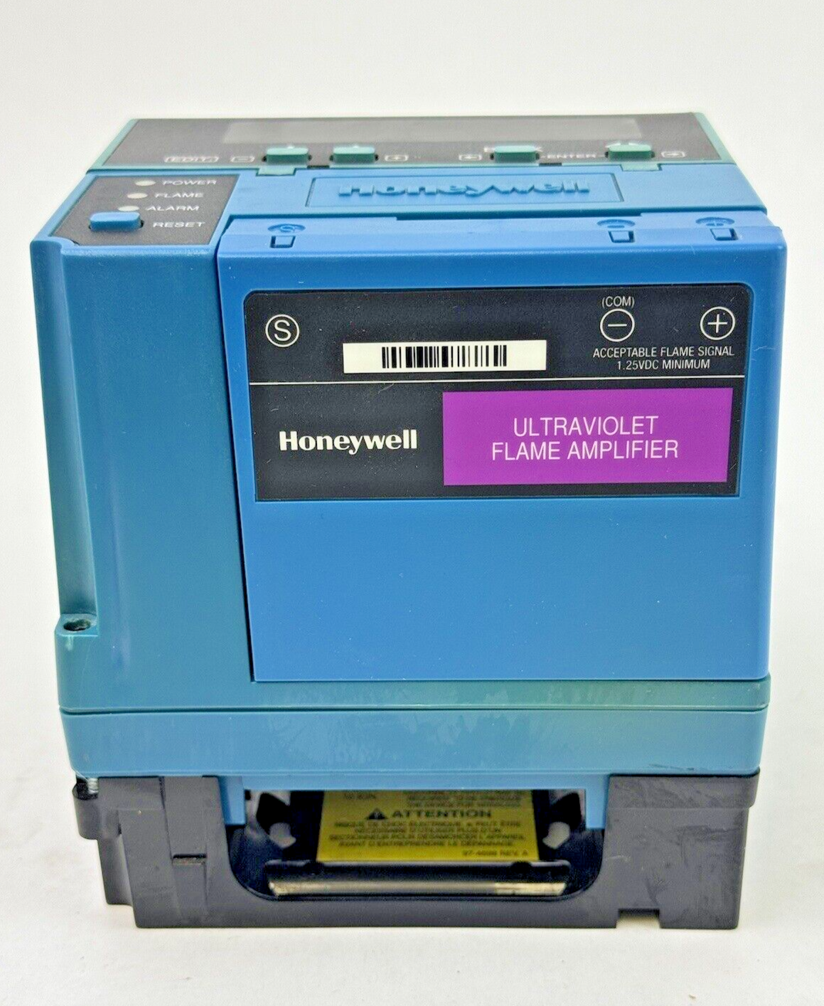 HONEYWELL - RM7823 A 1016 - ULTRAVIOLET FLAME AMPLIFIER - BURNER CONTROL