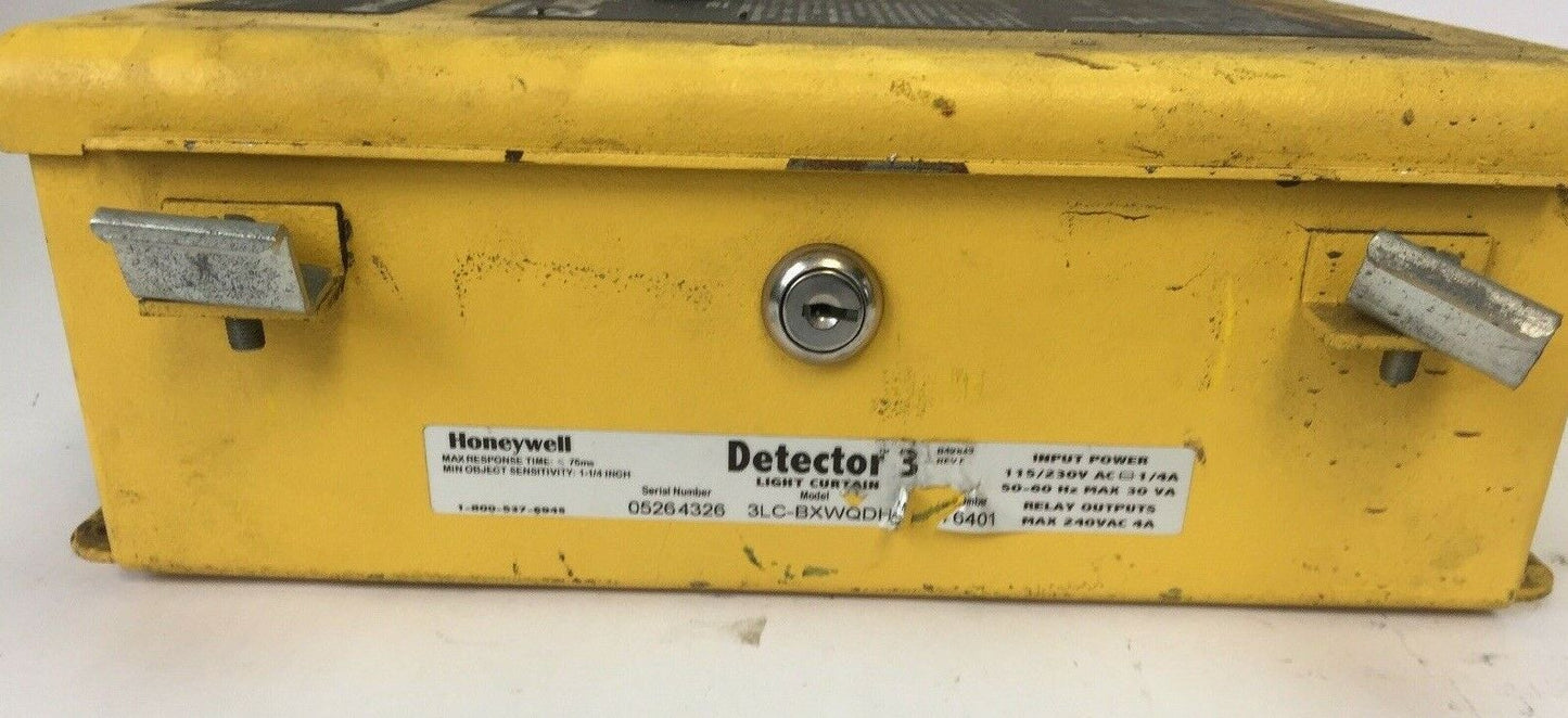 DATA INSTUMENTS/HONEYWELL 3LC-BXWQDH DETECTOR 3 LIGHT CURTAIN CONTROLLER