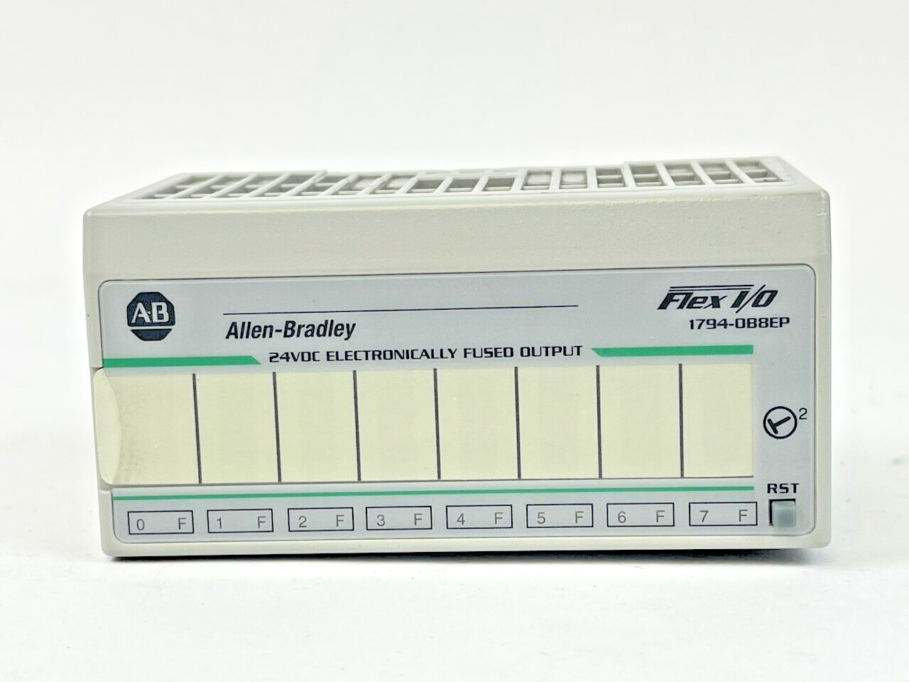 ALLEN BRADLEY - 1794-0B8EP - FUSED OUTPUT MODULE - SERIES A - FLEX I/O - 24V DC