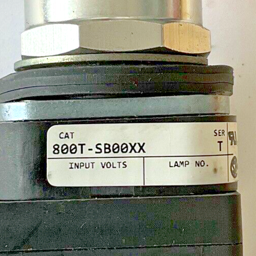 ALLEN BRADLEY 800T-SB00XX MOMENTARY PUSH BUTTON SER.T W/800TC-N374 SER.A