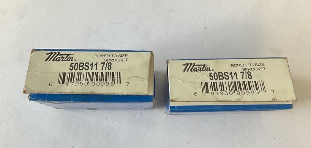 MARTIN 50BS11 7/8 SPROCKET***LOTOF2***