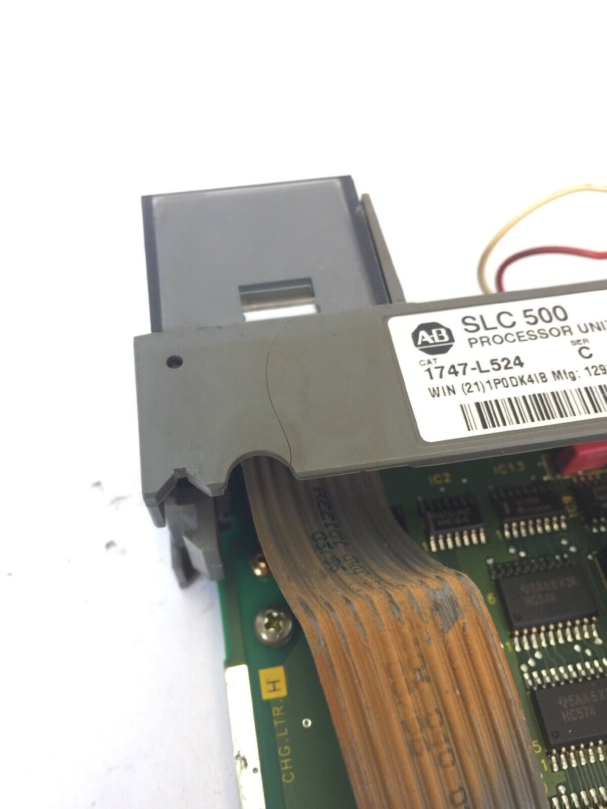 ALLEN BRADLEY 1747-L524 PROCESSOR UNIT SER C FRN 7C SLC 500