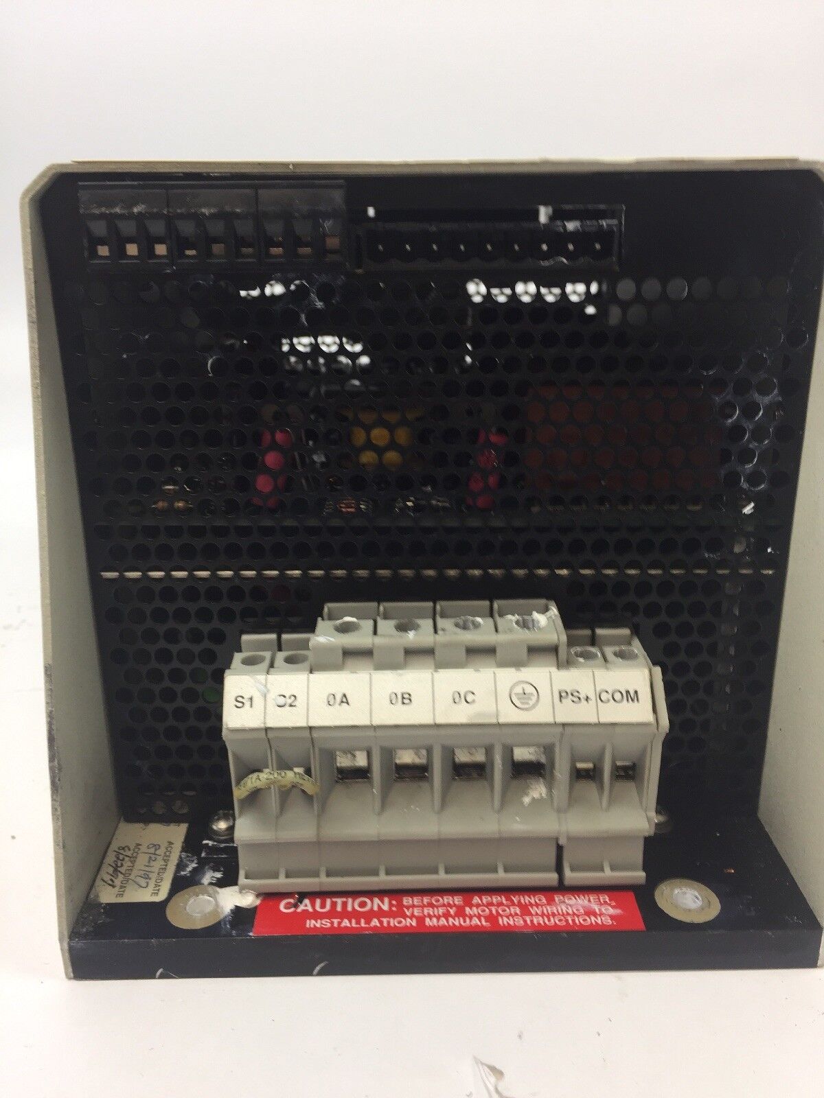 MODICON DR-D020-001 CYBERLINE 1000D SERVO DRIVE