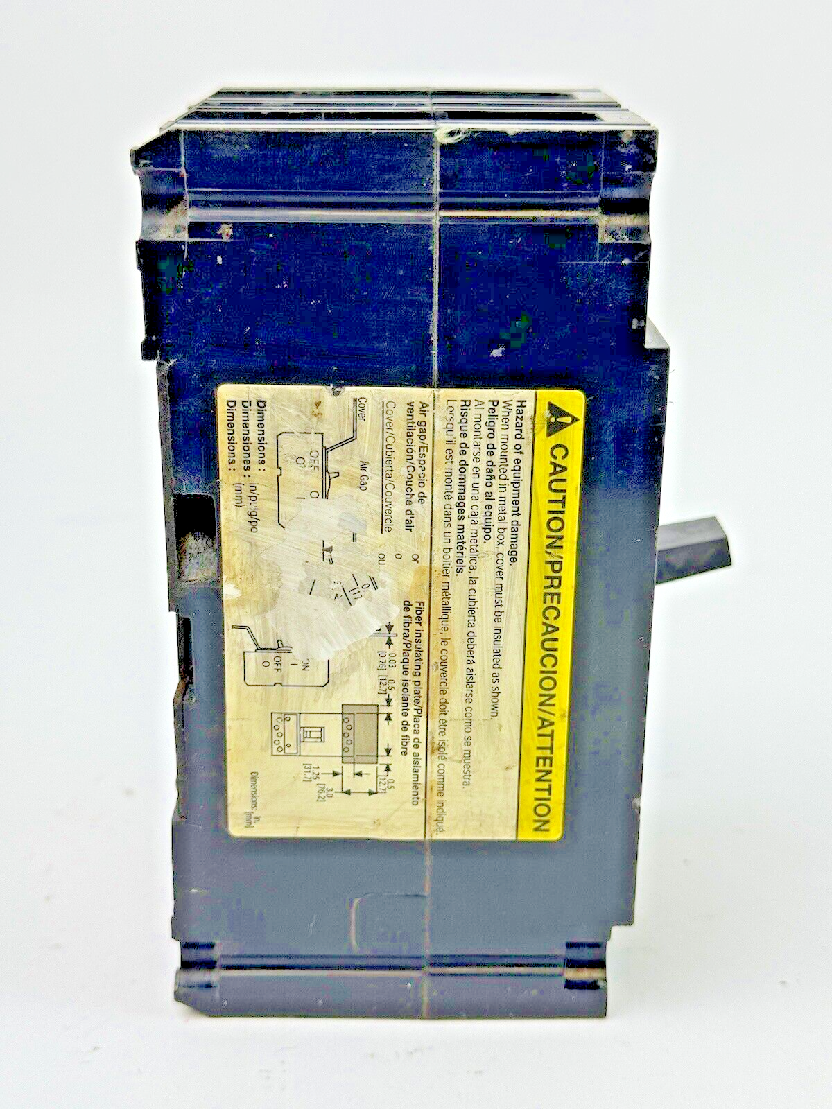 SQUARE D - FAL26030 - CIRCUIT BREAKER - 2 POLE/30A/600VAC/HACR TYPE