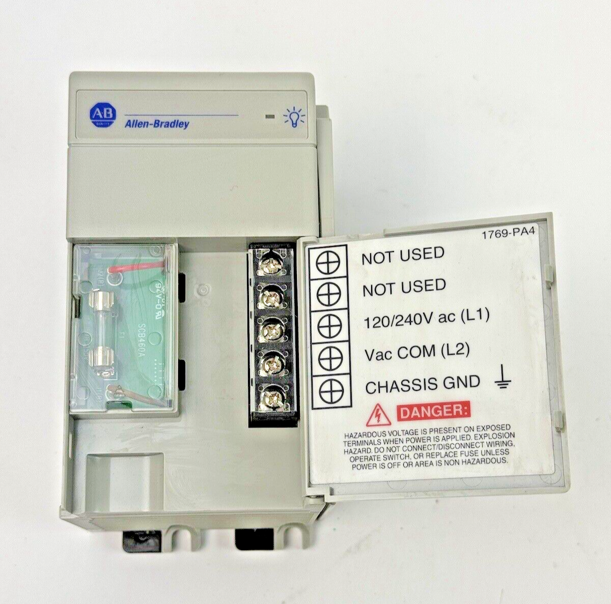 ALLEN-BRADLEY - 1769-PA4 SER. A, F/W REV. N/A, DIR/VER 10000392629/04 - PWR SPLY