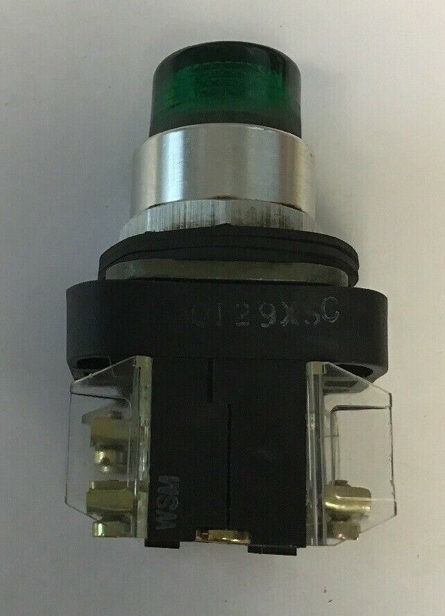 ALLEN BRADLEY 800T-QB24 SERIES T 24VAC/VDC PUSH BUTTON GREEN ILLUMINATED