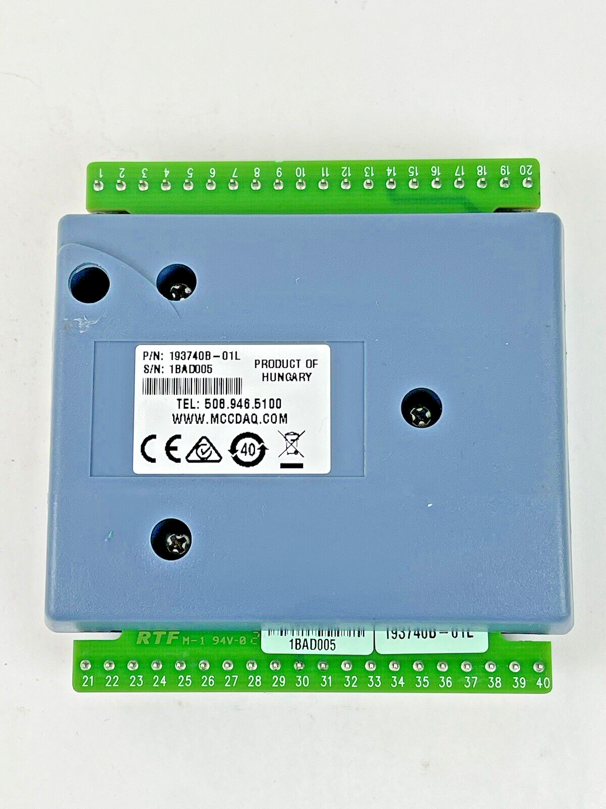 MC MEASUREMENT COMPUTING - 193740B-01L - HIGH CURRENT DIGITAL I/O USB DEVICE
