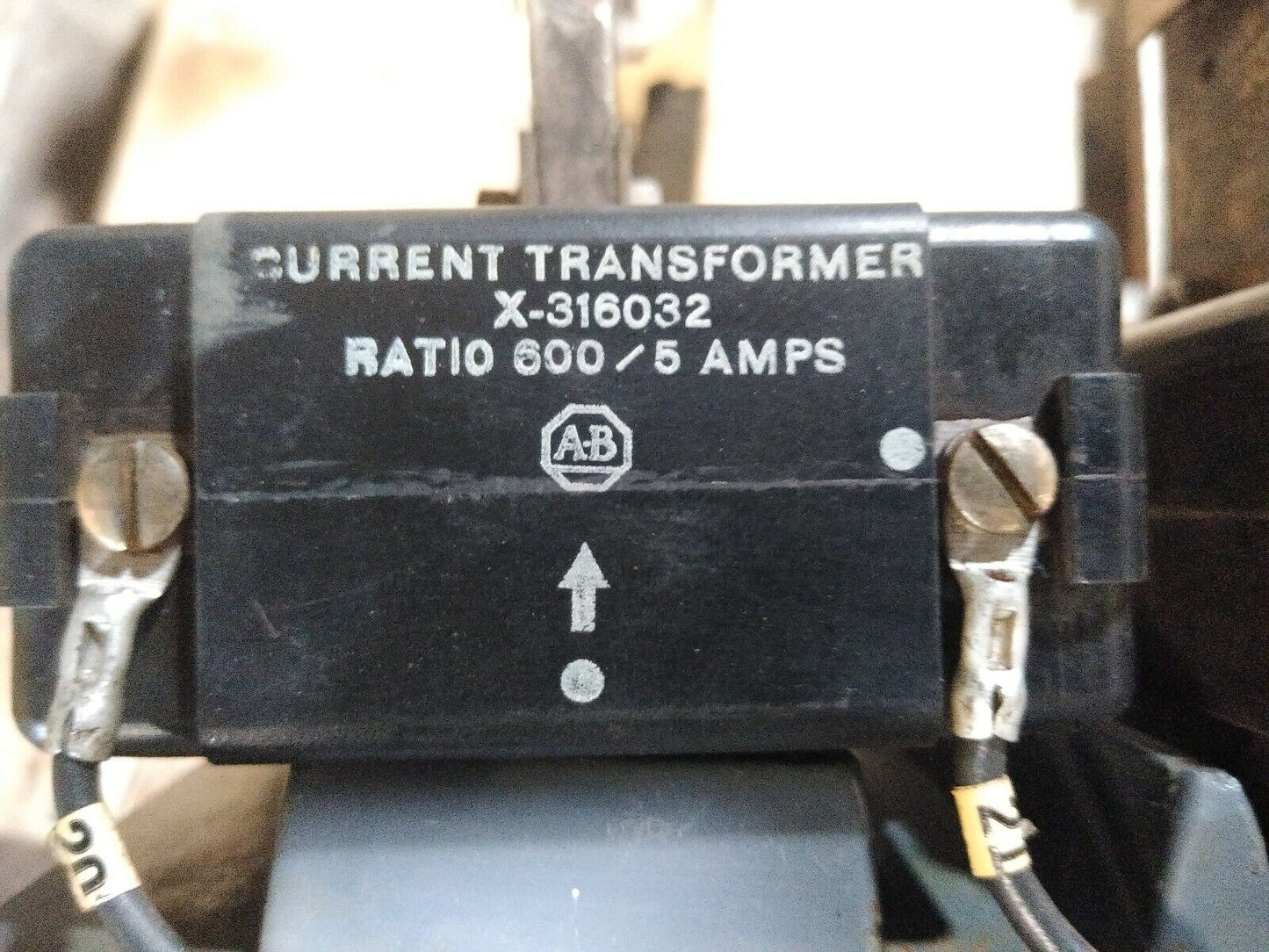 ALLEN BRADLEY 709-G0B103 SERIES K STARTER SIZE 6 3PH 3P 400HP 575V W18 HEATERS