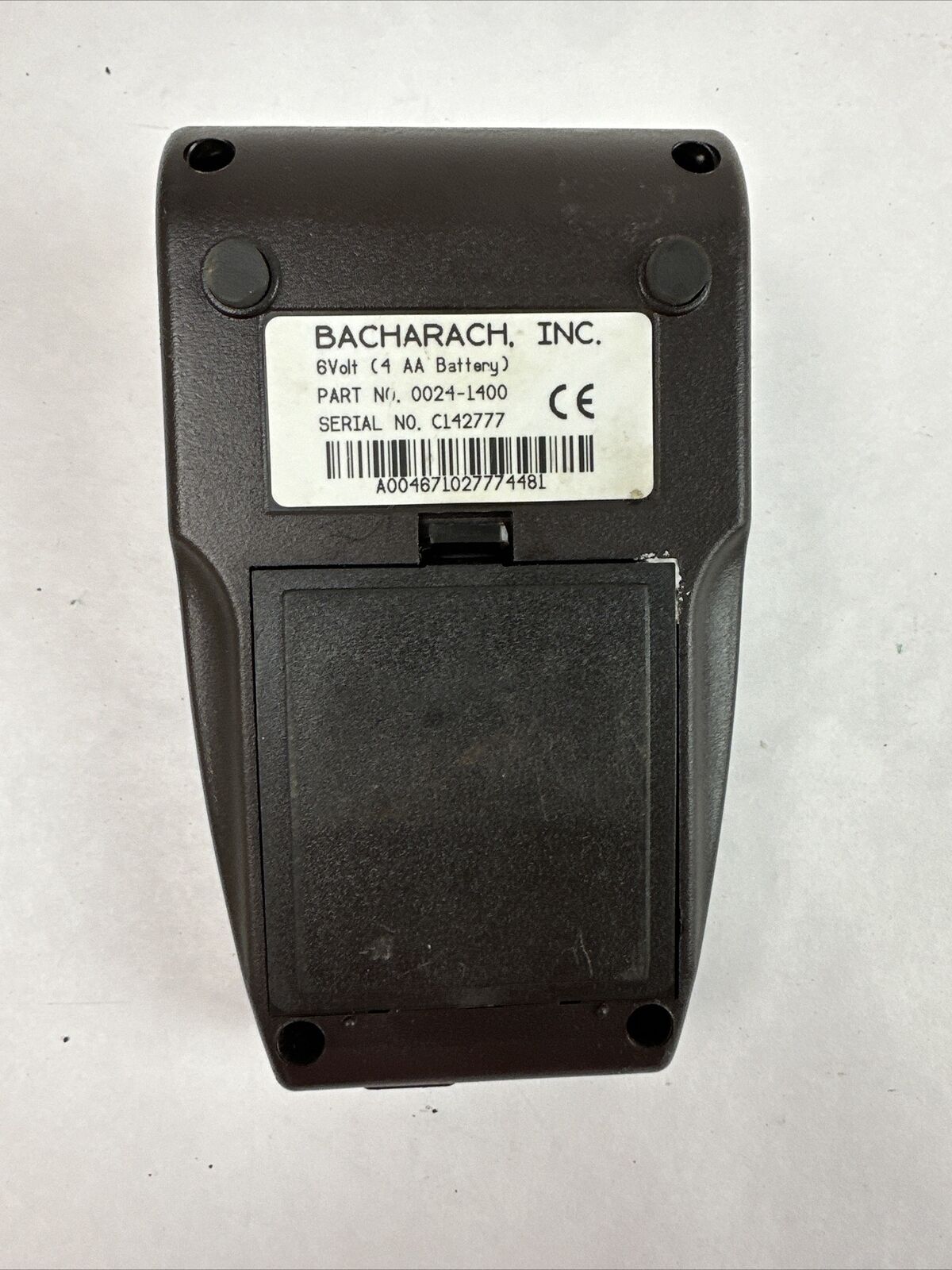 BACHARACH 24-7344 V1.20 COMBUSTION ANALYZER FYRITE INSIGHT PLUS WITH B-SMART