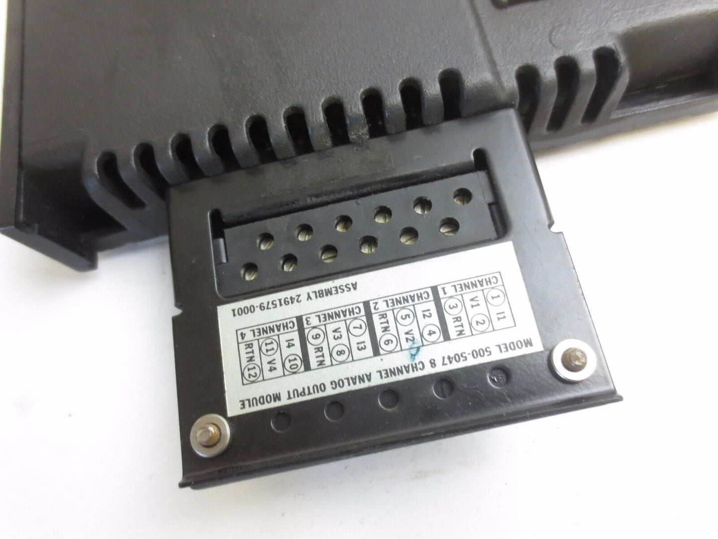 TEXAS INSTRUMENTS / SIEMENS 500-5047-A 8-CHANNEL ANALOG OUTPUT MODULE